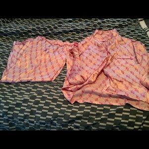 In your FN Dreams Satin PJ Pant Set